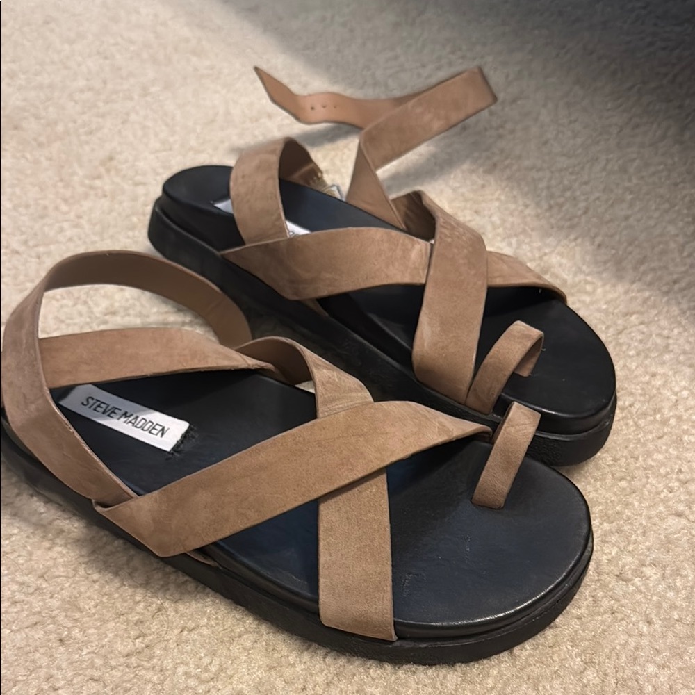 Steve Madden Tan Women's Sandals
